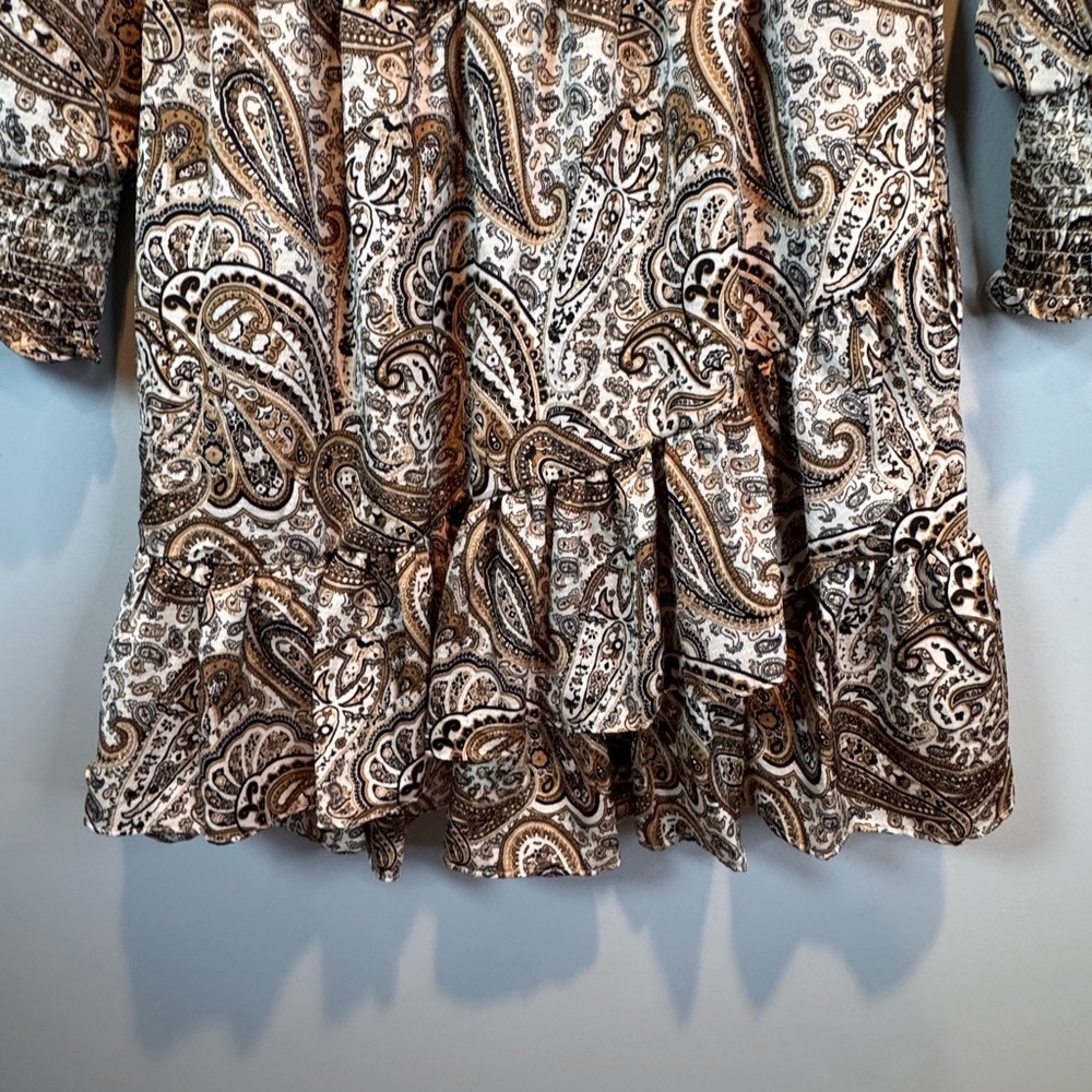 Michael Kors Brown Paisley Dress - Picture 6 of 11